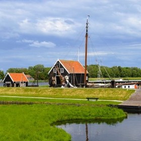 Amsterdam and around the IJssel lake on a bicycle