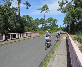 Family cycle holiday on the Velodyssey: Arcachon to Bayonne