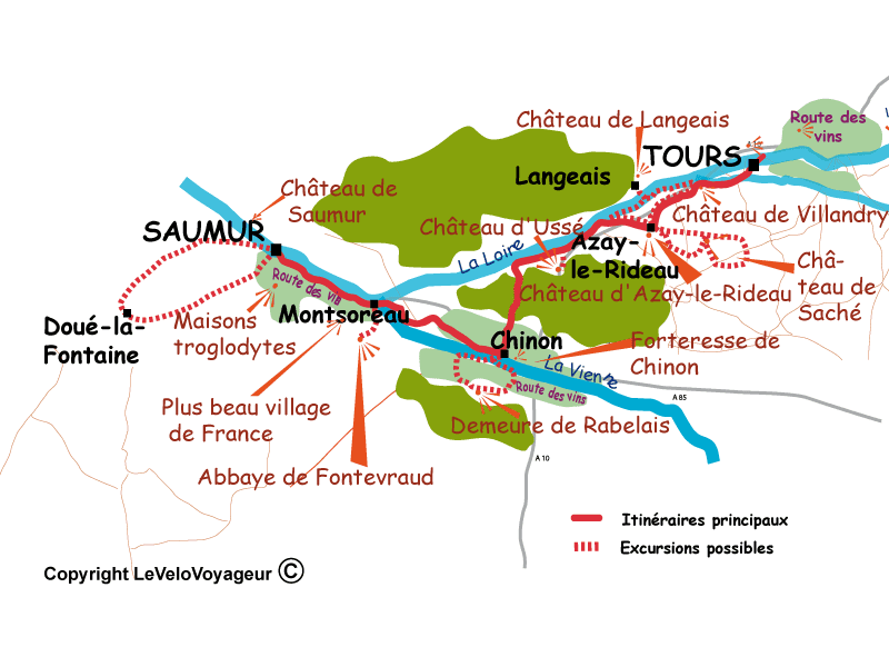 Tour de la discount loire en vélo